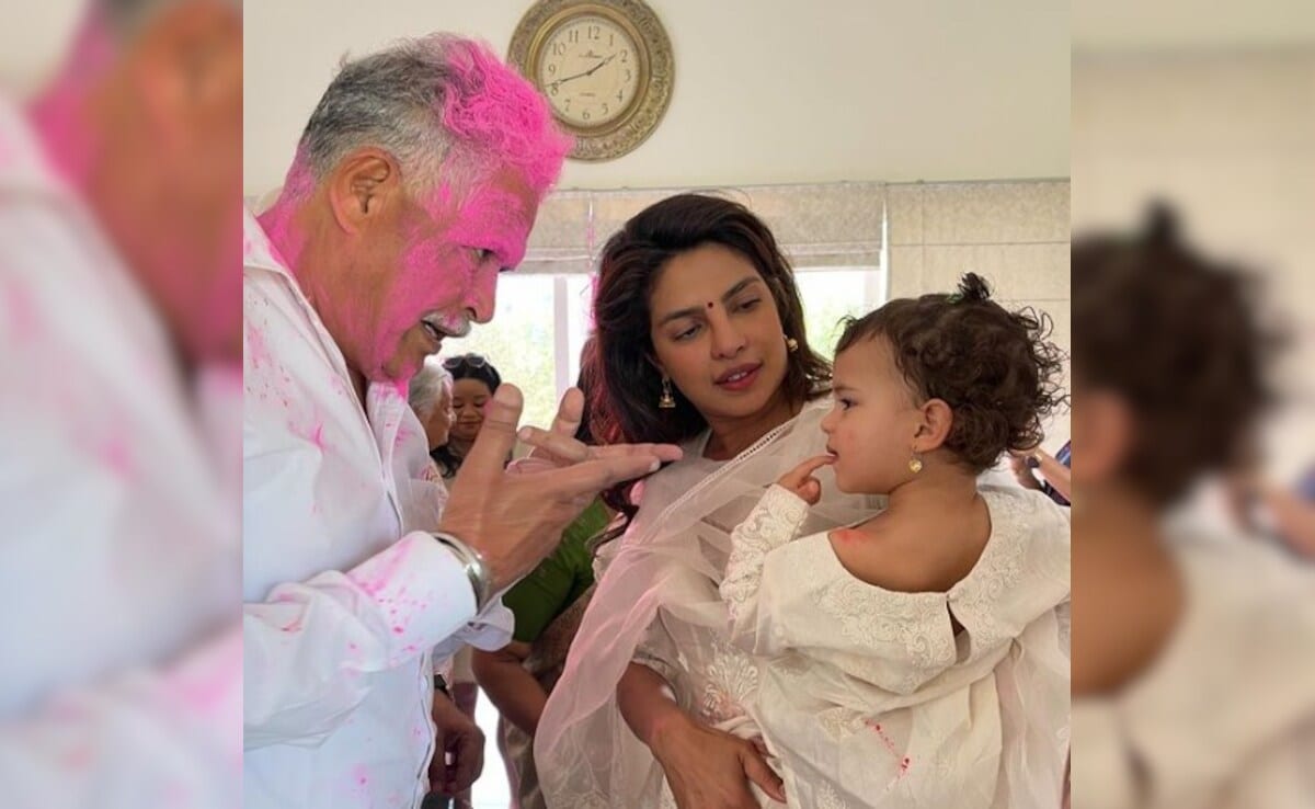 New Day, New Pics Of Priyanka Chopra And Her Fam From Their Holi Celebrations