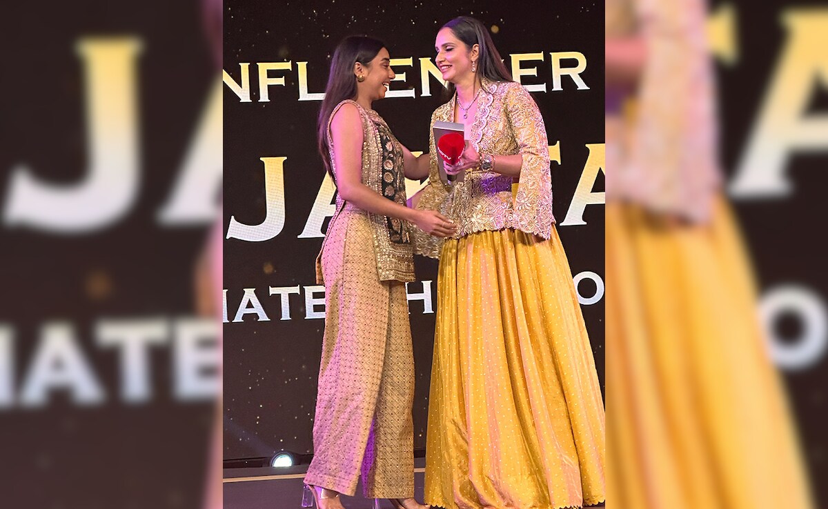 NDTV Indian Of The Year: Prajakta Koli Awarded The