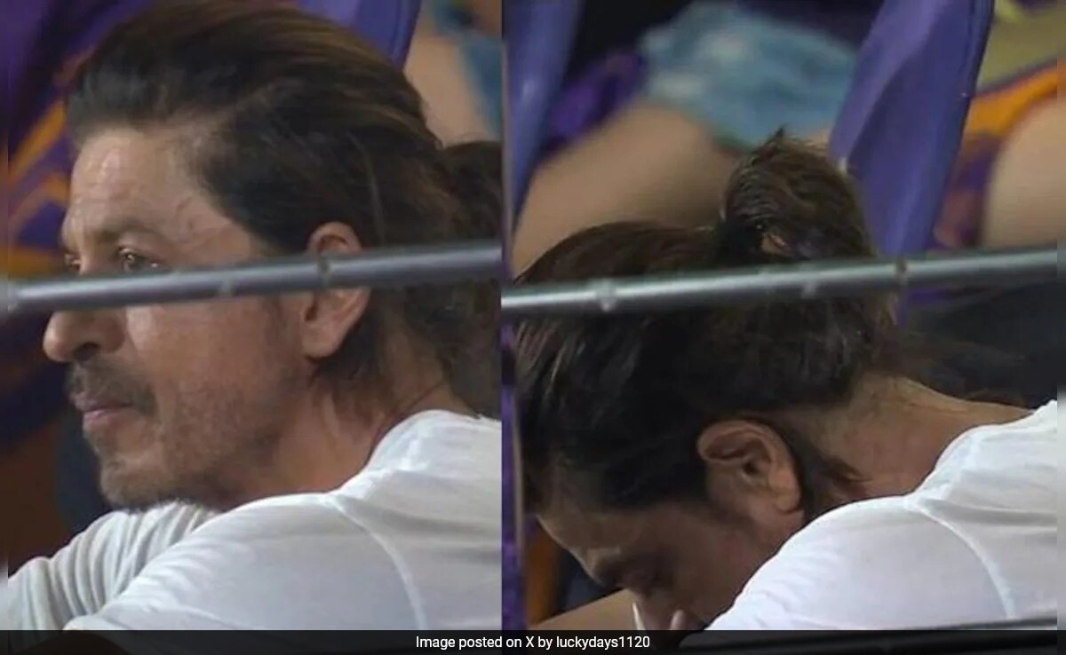 Viral: Pics Of Emotional Shah Rukh Khan At KKR Match Gives The Internet Chak De Feels