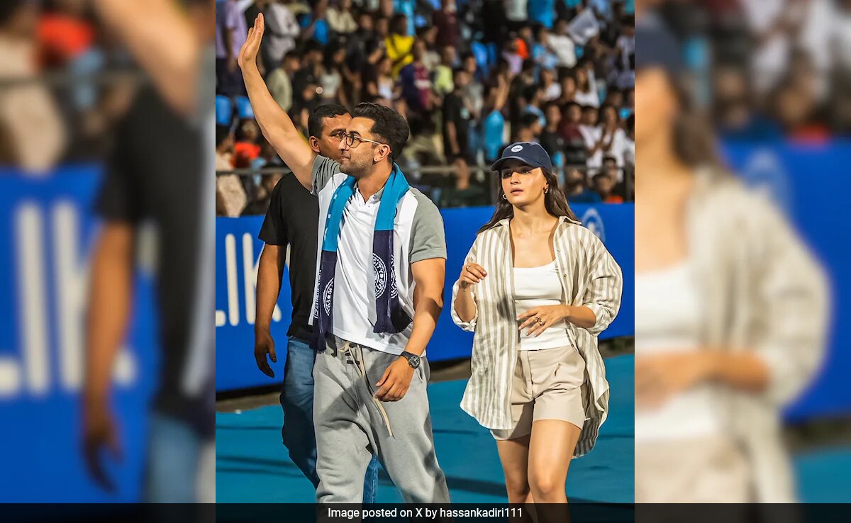Viral: Alia Bhatt And Ranbir Kapoor Spotted At ISL Semi-Final. His Team Won