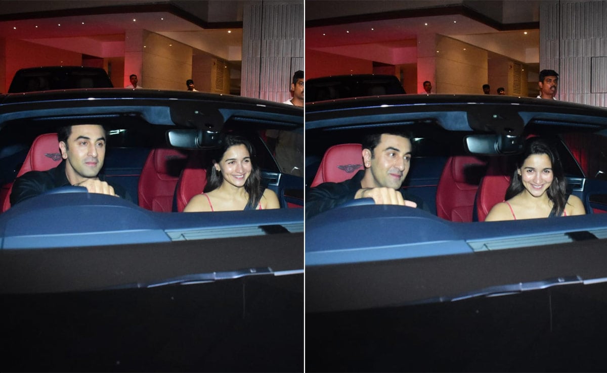 Ranbir Kapoor Takes Wife Alia Bhatt For A Drive In Swanky New Car