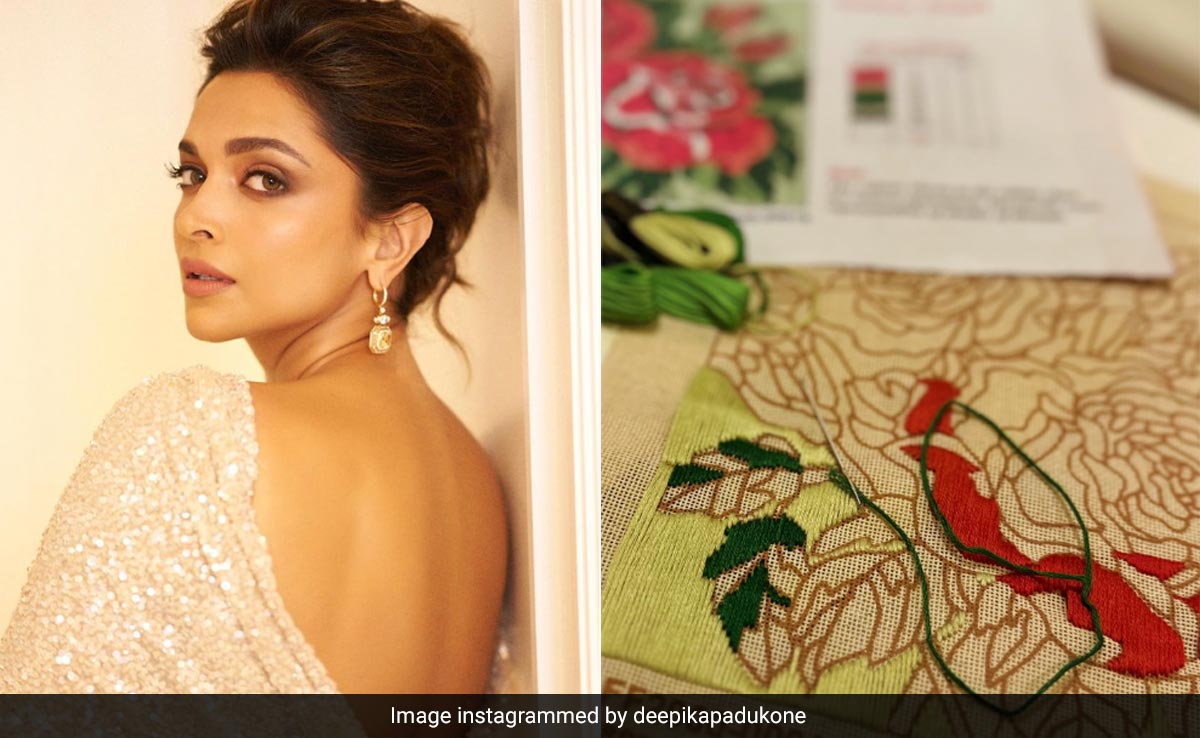 Mom-To-Be Deepika Padukone Shares A Glimpse Of Her Work-In-Progress Embroidery