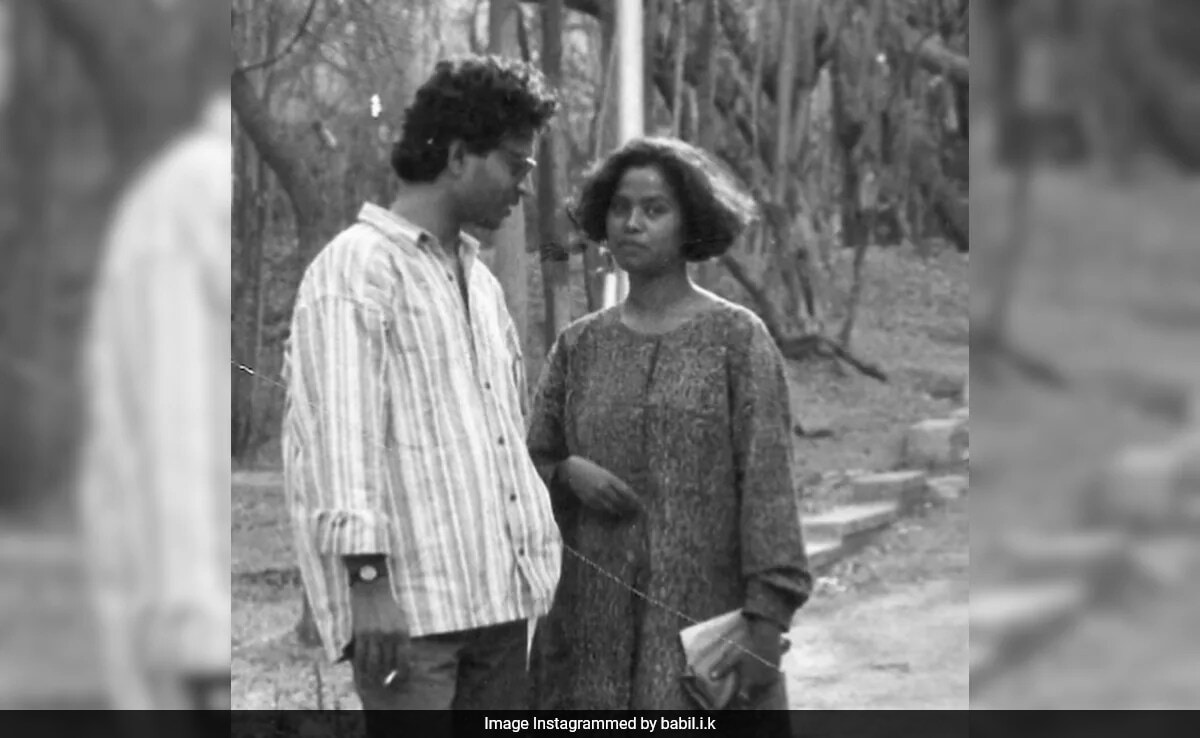 Irrfan Khan And Sutapa Sikdar, The Way They Were. Throwback Shared By Babil