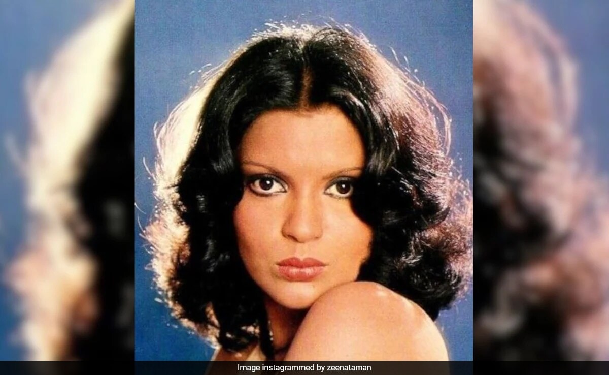 Just A Vintage Pic Of Zeenat Aman Being Her Stunning Self