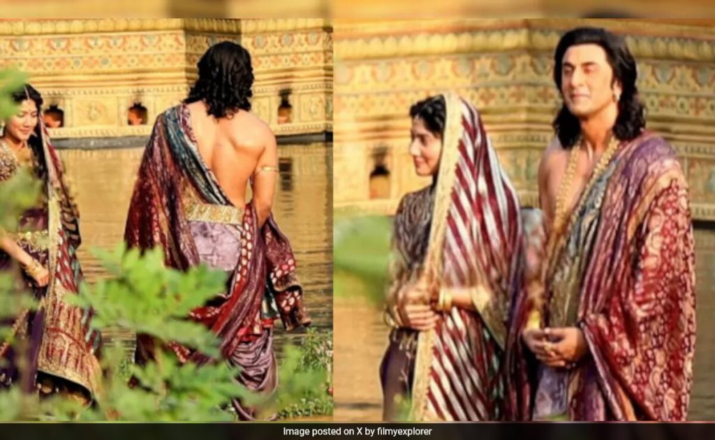 Crazy Viral Pics Of Ranbir Kapoor And Sai Pallavi From The Sets Of Nitesh Tiwari