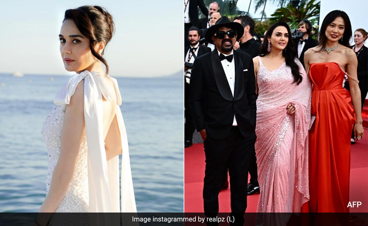 Cannes 2024: A Saree Moment On The Red Carpet, Courtesy Preity Zinta. Bonus - Her Daytime Outfits