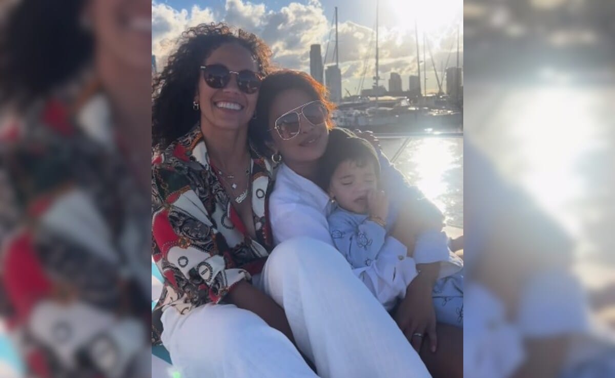 Priyanka Chopra And Her Daughter Malti Marie Had This Much Fun At A Yacht Party